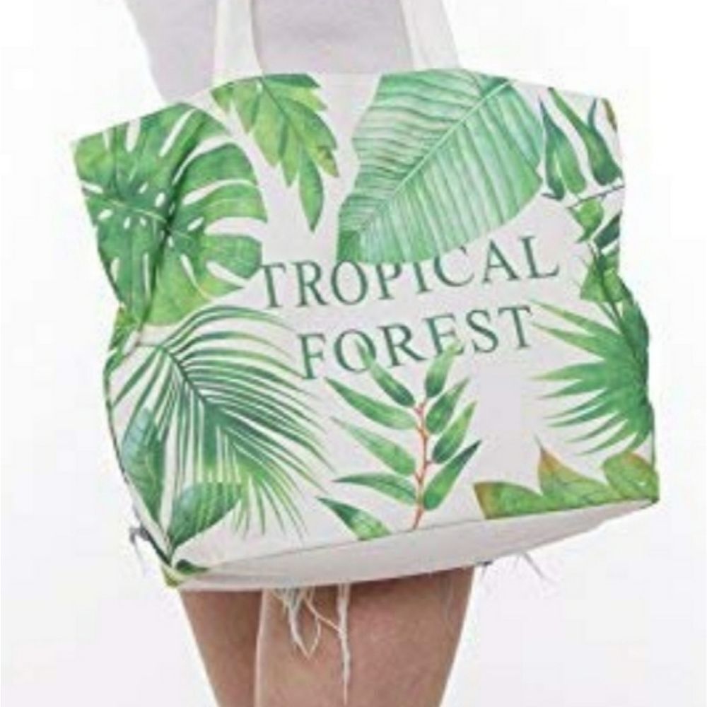 Tropical forest Tote/Beach Bag - Picture 4 of 10